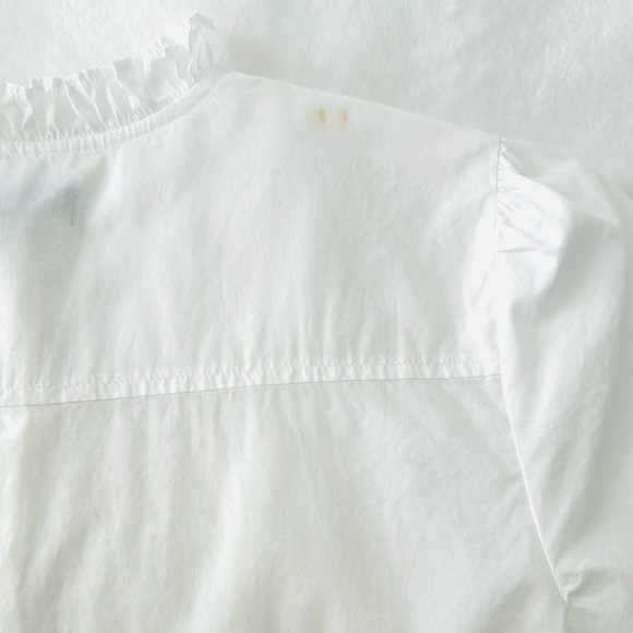 J.Crew Women’s White Blouse - Picture 6 of 7